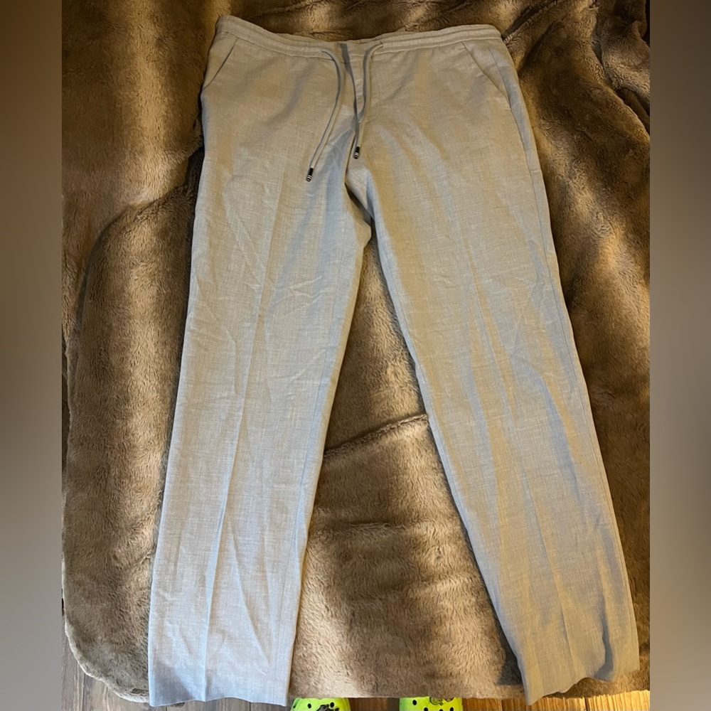 Grey Dress Pants Extra Slim 32x32